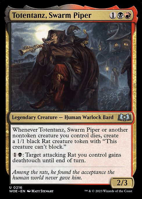 Totentanz, Swarm Piper (Wilds of Eldraine)