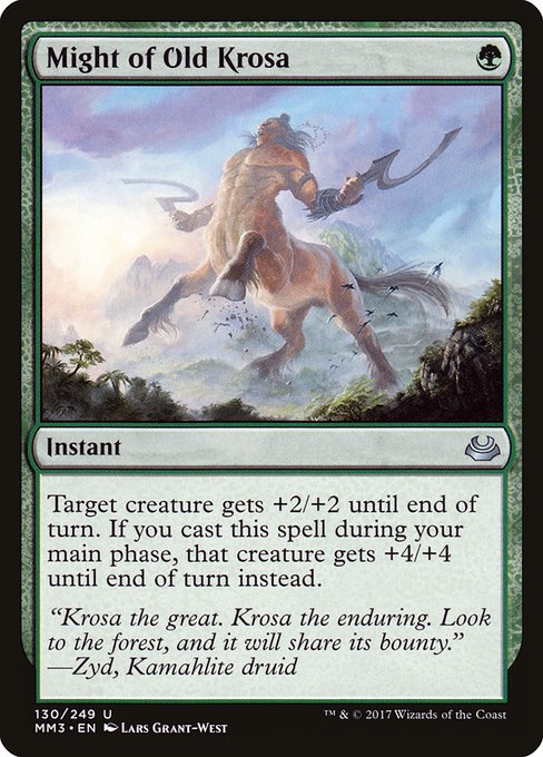 Might of Old Krosa (Modern Masters 2017)
