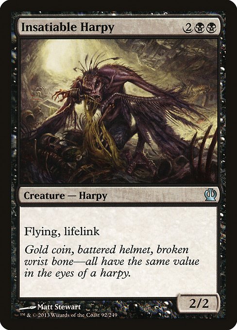 Insatiable Harpy (Theros)