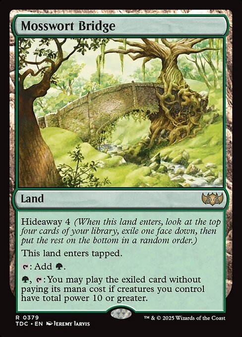 Mosswort Bridge (Tarkir: Dragonstorm Commander)