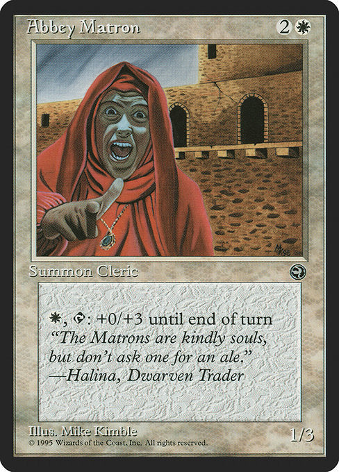 Abbey Matron (Homelands)