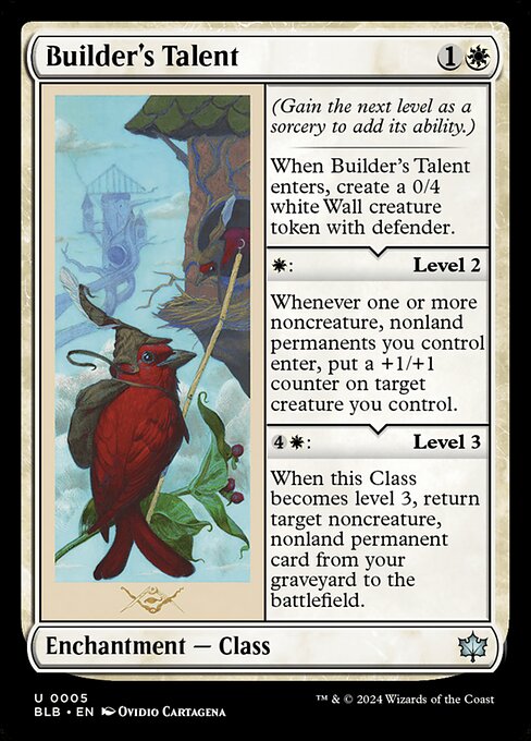 Builder's Talent (Bloomburrow)