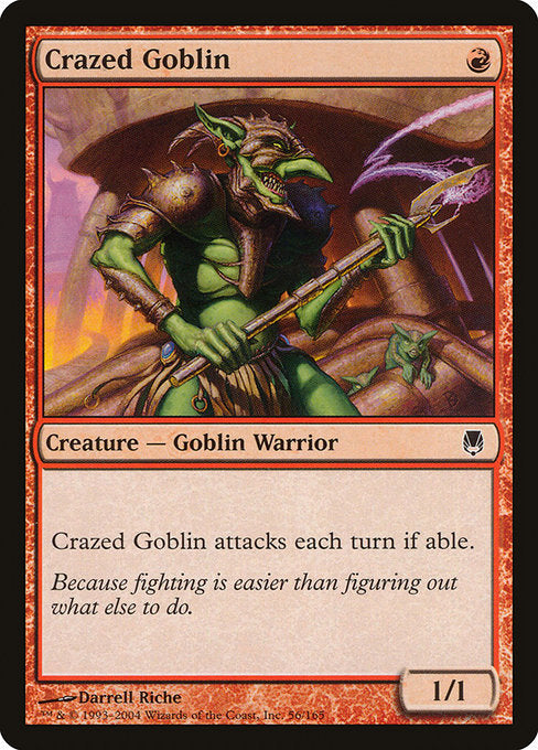 Crazed Goblin (Darksteel)