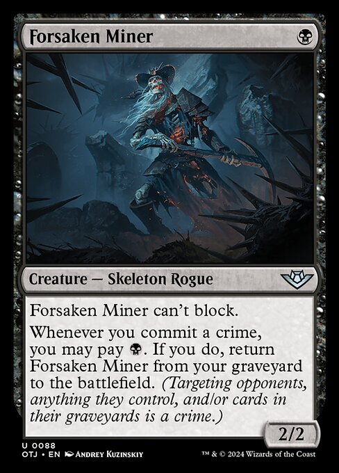 Forsaken Miner (Outlaws of Thunder Junction)