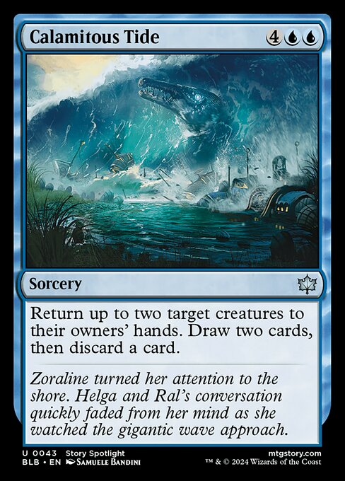 Calamitous Tide (Bloomburrow)