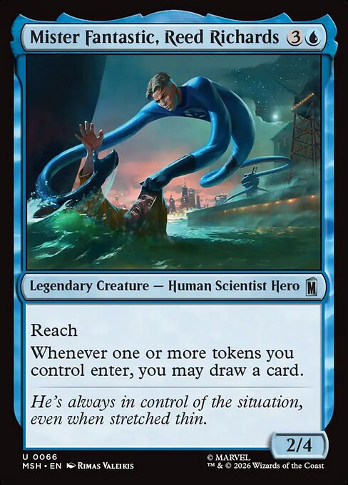 Mister Fantastic, Reed Richards (Marvel Super Heroes)