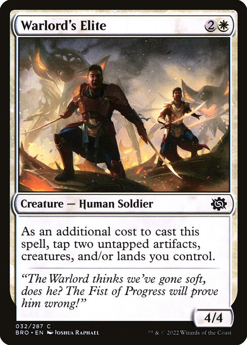 Warlord's Elite (The Brothers' War)