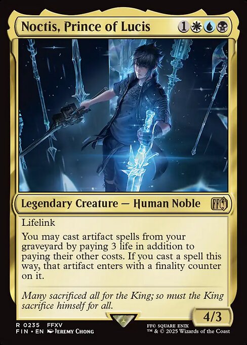 Noctis, Prince of Lucis (Final Fantasy)