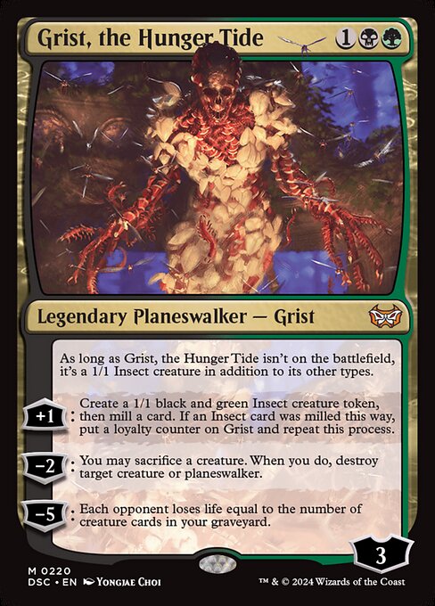 Grist, the Hunger Tide (Duskmourn: House of Horror Commander)