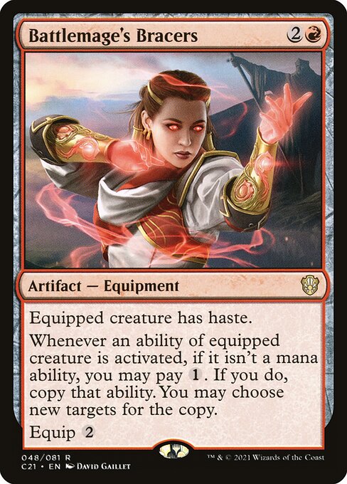 Battlemage's Bracers (Commander 2021)