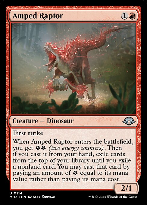 Amped Raptor (Modern Horizons 3)