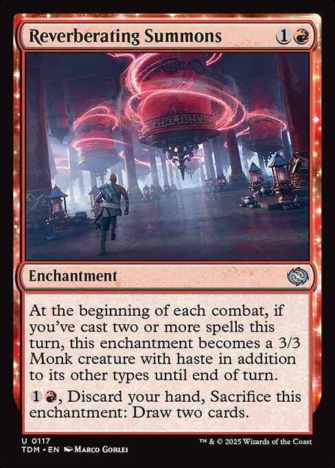 Reverberating Summons (Tarkir: Dragonstorm)