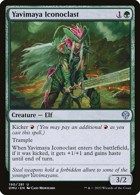 Yavimaya Iconoclast (Dominaria United)