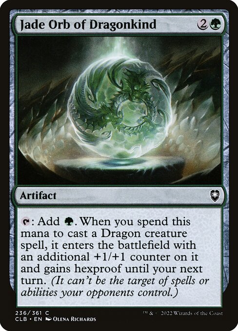 Jade Orb of Dragonkind (Commander Legends: Battle for Baldur's Gate)