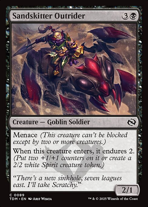 Sandskitter Outrider (Tarkir: Dragonstorm)