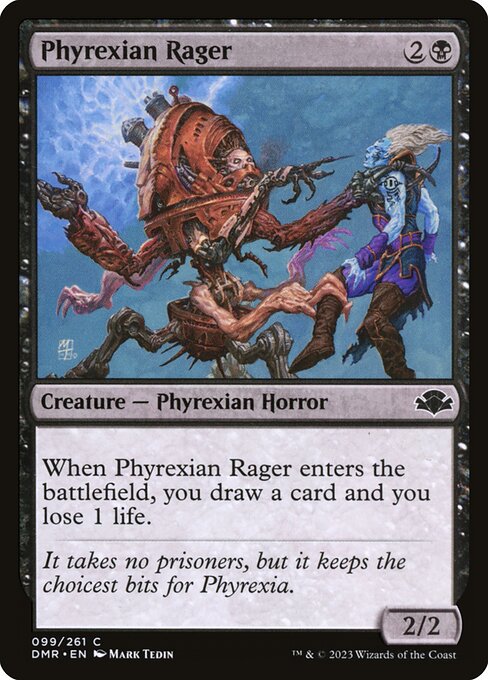 Phyrexian Rager (Dominaria Remastered)