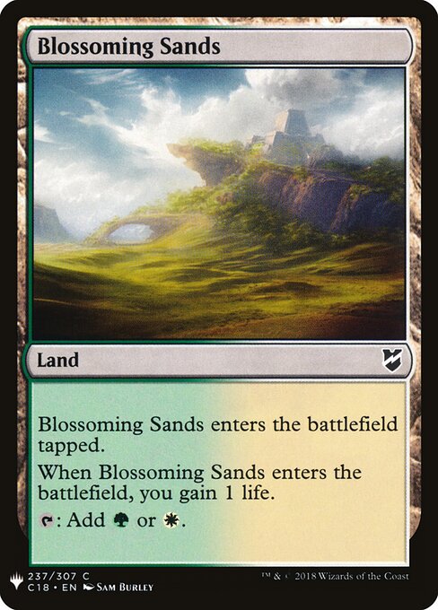 Blossoming Sands (The List)