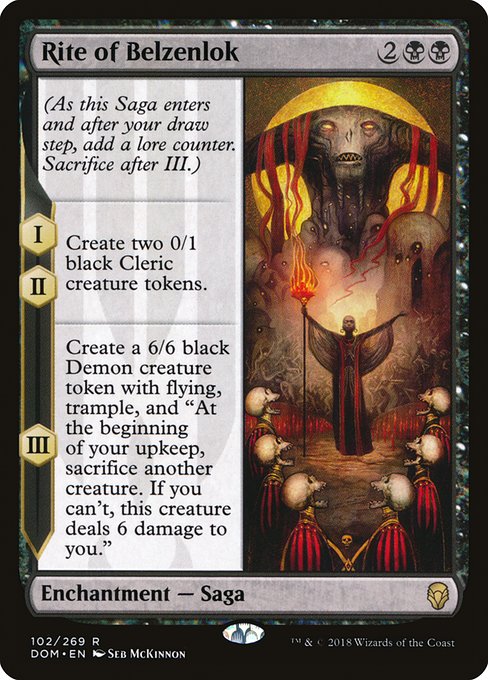 Rite of Belzenlok (Dominaria)