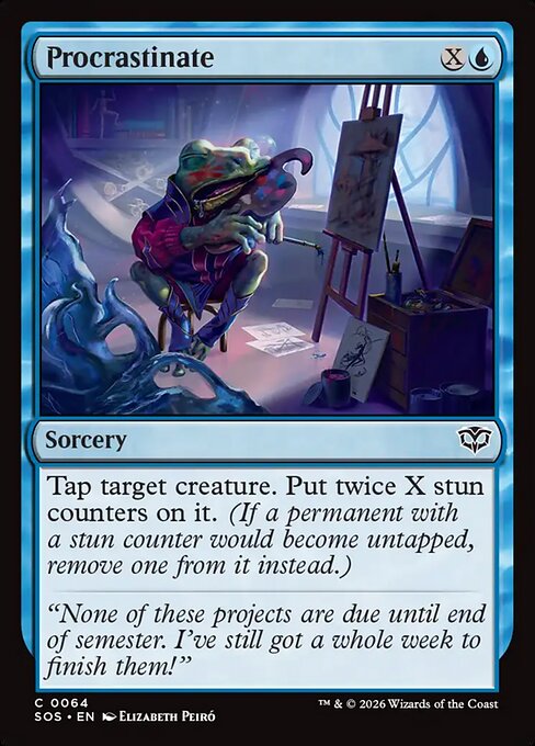 Procrastinate (Secrets of Strixhaven)