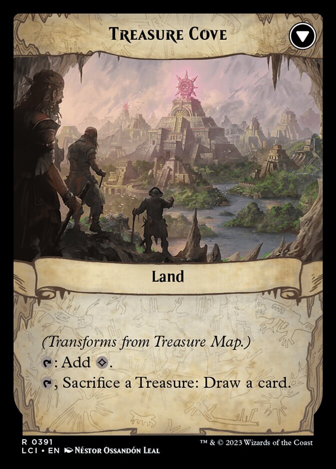Treasure Map // Treasure Cove (The Lost Caverns of Ixalan)