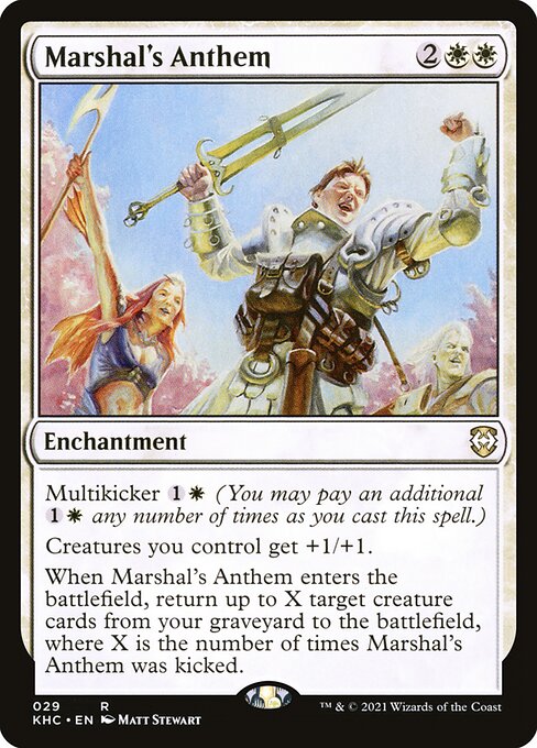 Marshal's Anthem (Kaldheim Commander)