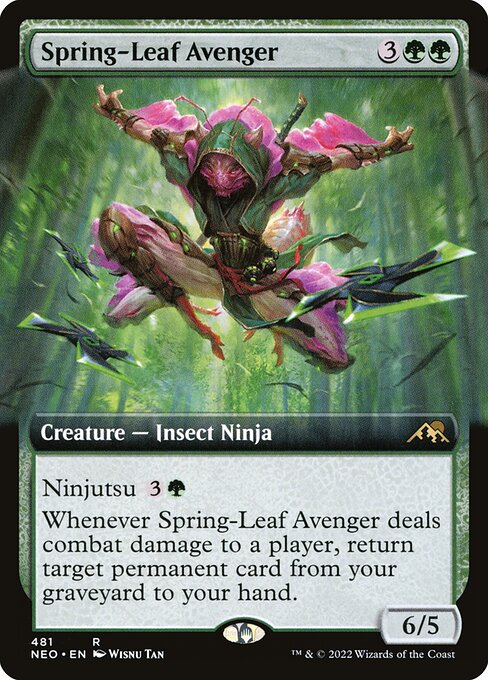 Spring-Leaf Avenger (Kamigawa: Neon Dynasty)