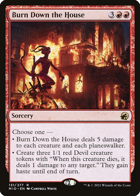 Burn Down the House (Innistrad: Midnight Hunt)
