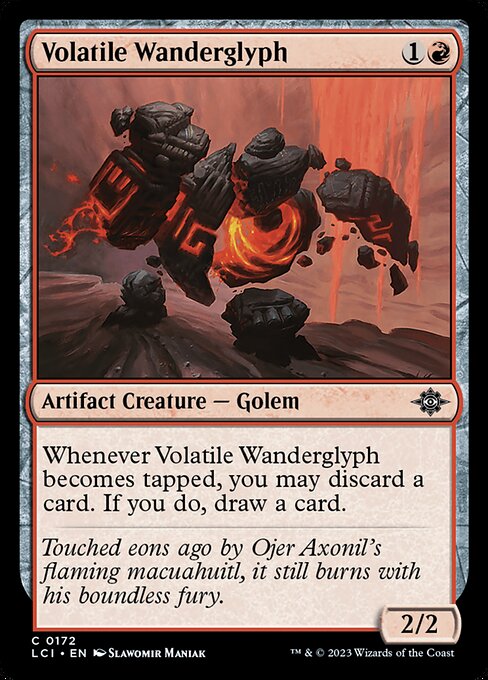 Volatile Wanderglyph (The Lost Caverns of Ixalan)