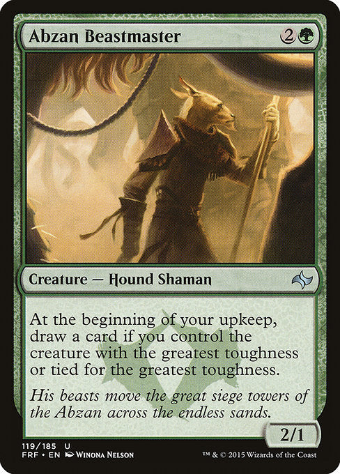 Abzan Beastmaster (Fate Reforged)