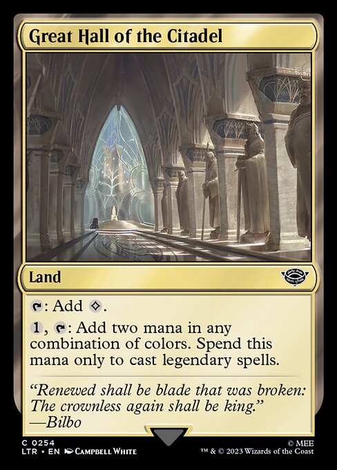 Great Hall of the Citadel (The Lord of the Rings: Tales of Middle-earth)