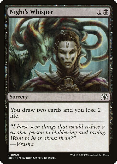 Night's Whisper (March of the Machine Commander)