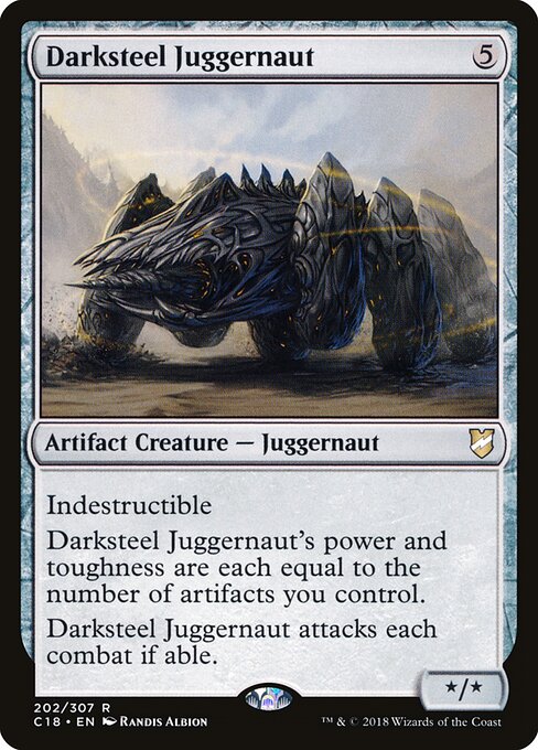 Darksteel Juggernaut (Commander 2018)