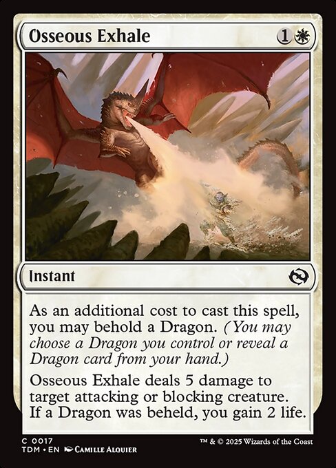 Osseous Exhale (Tarkir: Dragonstorm)