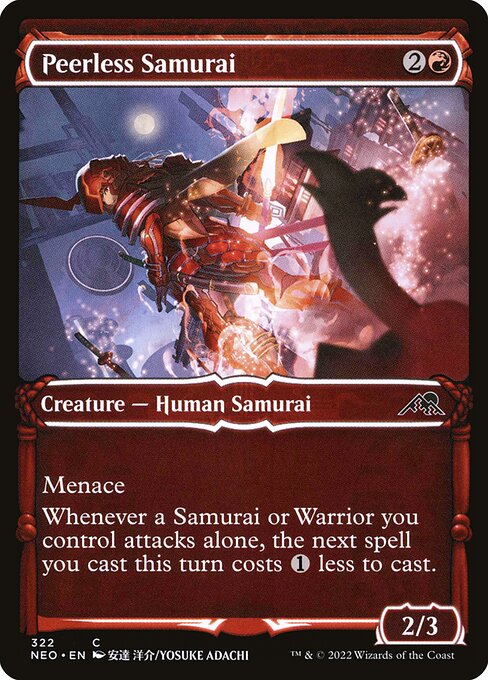Peerless Samurai (Kamigawa: Neon Dynasty)