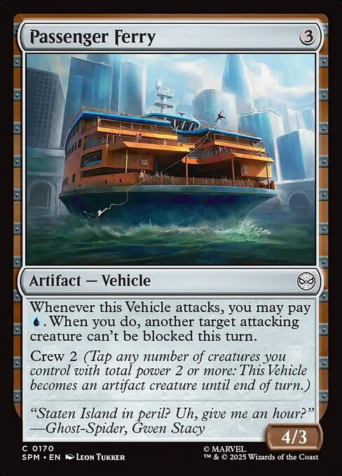 Passenger Ferry (Marvel's Spider-Man)