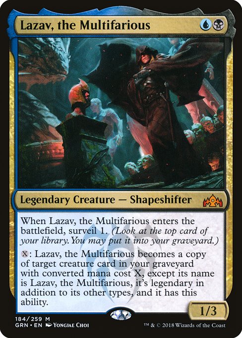 Lazav, the Multifarious (Guilds of Ravnica)