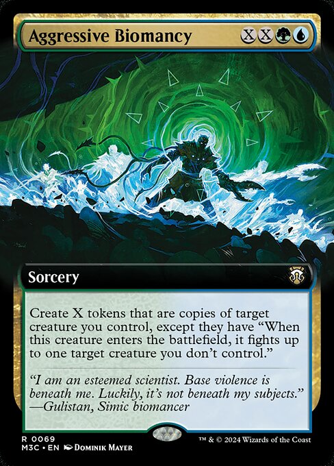 Aggressive Biomancy (Modern Horizons 3 Commander)