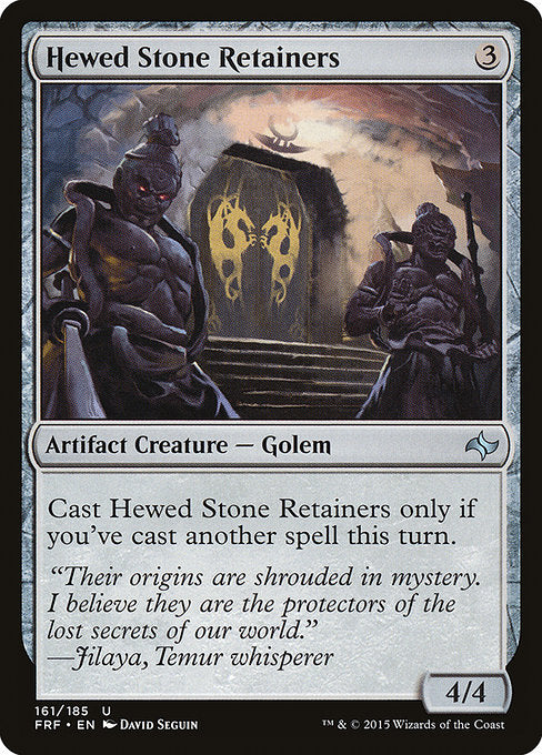 Hewed Stone Retainers (Fate Reforged)