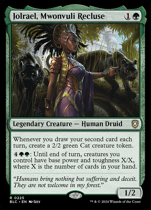 Jolrael, Mwonvuli Recluse (Bloomburrow Commander)