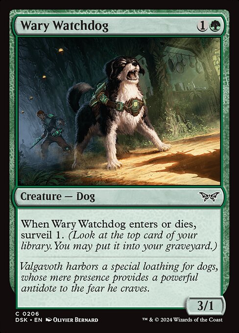 Wary Watchdog (Duskmourn: House of Horror)