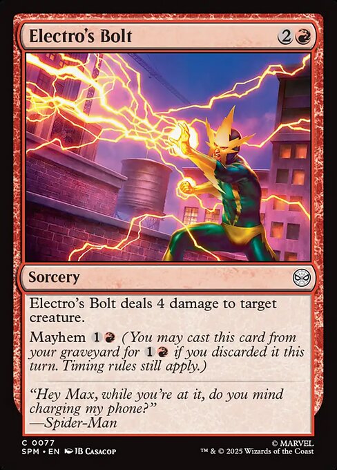 Electro's Bolt (Marvel's Spider-Man)