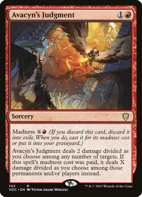 Avacyn's Judgment (Crimson Vow Commander)