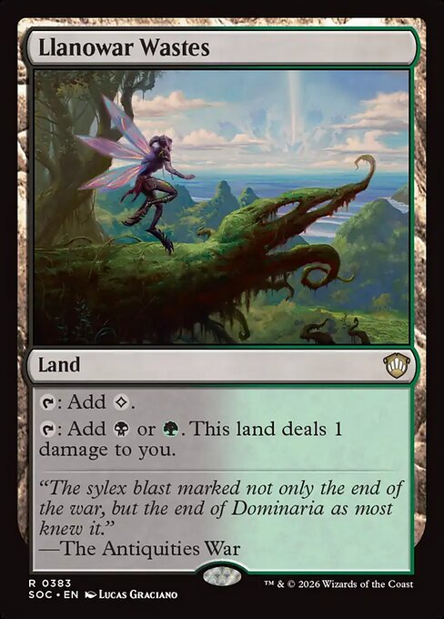 Llanowar Wastes (Secrets of Strixhaven Commander)