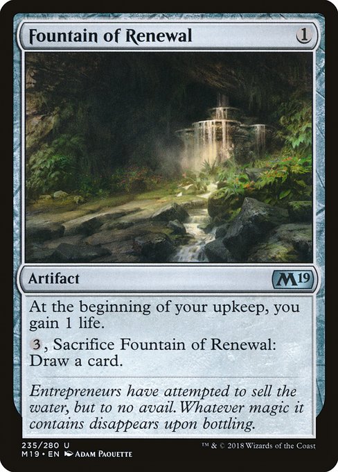 Fountain of Renewal (Core Set 2019)