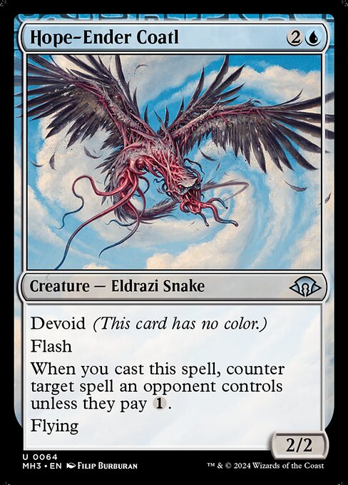 Hope-Ender Coatl (Modern Horizons 3)