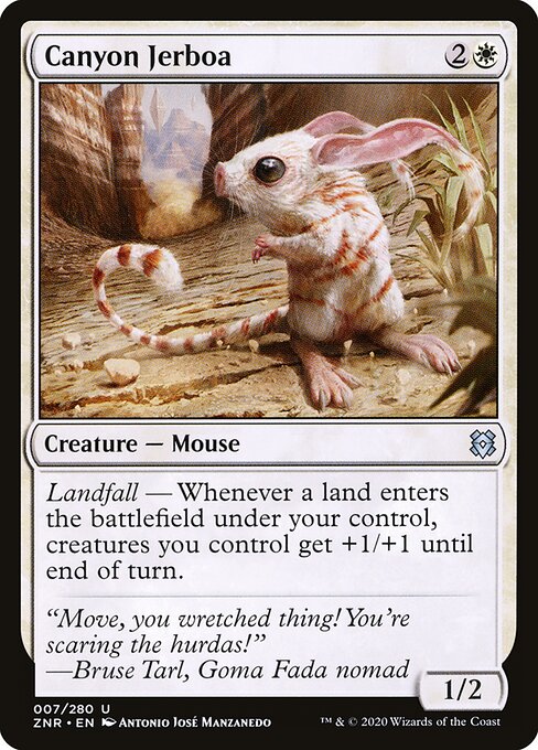 Canyon Jerboa (Zendikar Rising)