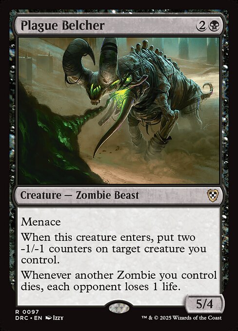 Plague Belcher (Aetherdrift Commander)