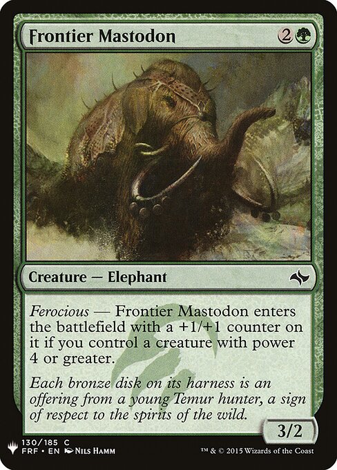 Frontier Mastodon (The List)