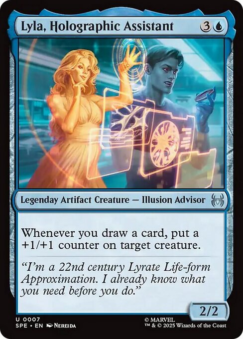 Lyla, Holographic Assistant (Marvel's Spider-Man Eternal)