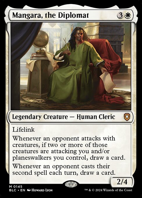 Mangara, the Diplomat (Bloomburrow Commander)